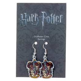 THE CARAT SHOP Boucles d'oreilles Blason Gryffindor Harry Potter - Alliage de zinc - 11x6x1 cm