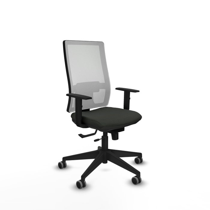 Piqueras y Crespo Chaise de Bureau Horna Noir et Blanc Piqueras y Crespo Chaise de Bureau Horna Noir et Blanc