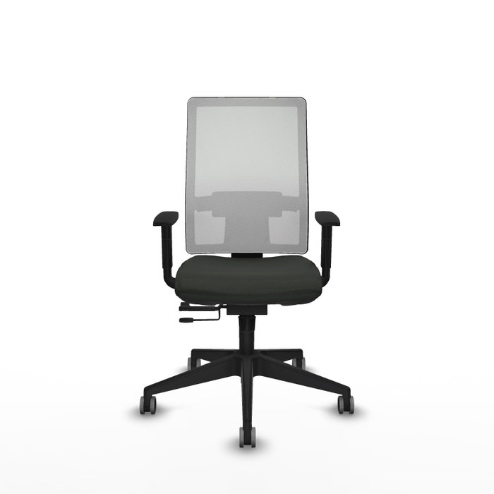 Piqueras y Crespo Chaise de Bureau Horna Noir et Blanc Piqueras y Crespo Chaise de Bureau Horna Noir et Blanc