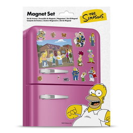 ERIK Set de 6 aimants décoratifs troquelados Taberna Moe The Simpsons pour frigo - Lot cadeau