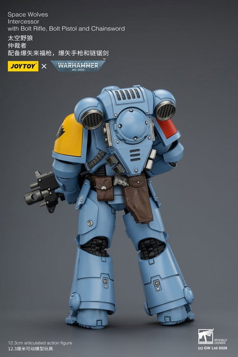 Joy Toy (CN) Warhammer 40,000 Space Wolves Intercessor 12 cm