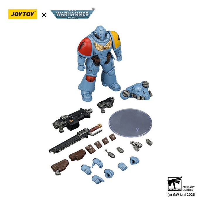 Joy Toy (CN) Warhammer 40,000 Space Wolves Intercessor 12 cm