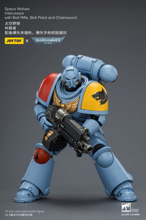 Joy Toy (CN) Warhammer 40,000 Space Wolves Intercessor 12 cm