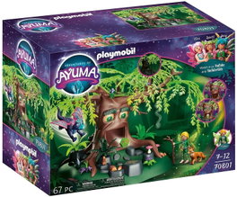 Playmobil Fantasia Arbre de la Sagesse - Set de jeu avec cube magique et branches phosphorescentes