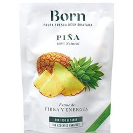 BORN Ananas Déshydraté 40g Bio - Fruit 100% Naturel, Source de Fibres