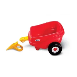 Little Tikes Cozy Coupe Remorque Rouge - Accessoire pour Voiture Cozy Coupe - Dès 18 mois