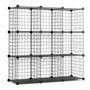 Newlux Titan c9 Étagère modulaire métallique noire