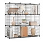 Newlux Titan c9 Étagère modulaire métallique noire