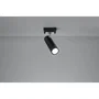 Direzione Lampe de Plafond - Cylindre Élégant, Blanc Classique pour Salon ou Bureau - Modèle SOL-SL.0499