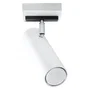 Direzione Lampe de Plafond - Cylindre Élégant, Blanc Classique pour Salon ou Bureau - Modèle SOL-SL.0499