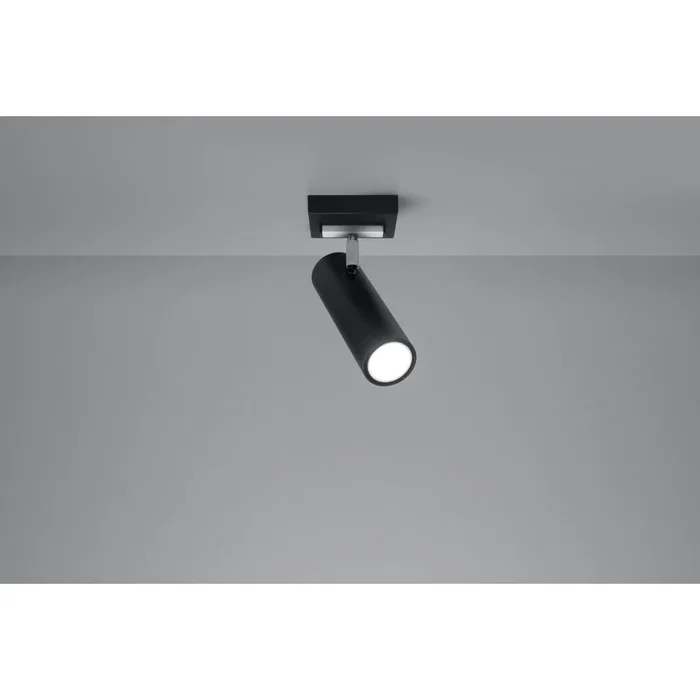Direzione Lampe de Plafond - Cylindre Élégant, Blanc Classique pour Salon ou Bureau - Modèle SOL-SL.0499
