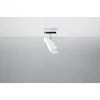 Direzione Lampe de Plafond - Cylindre Élégant, Blanc Classique pour Salon ou Bureau - Modèle SOL-SL.0499