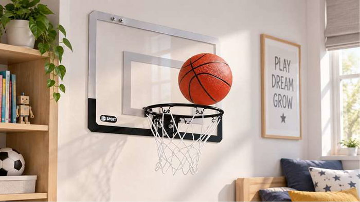 Jugatoys Canasta de baloncesto transparente 45,50x30,5cm Jugatoys Canasta de baloncesto transparente 45,50x30,5cm