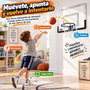 Jugatoys Canasta de baloncesto transparente 45,50x30,5cm