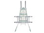 Kipit Support pour Fer à Repasser et Table à Repasser 13.5x42.5x30.5 cm Argent (Set de 6)