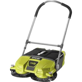 Ryobi Balayeuse motorisée sans fil 18V ONE+ R18SW3-0, largeur 53 cm, 140 tr/min, collecteur 17 L pour atelier et extérieur
