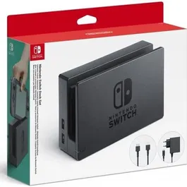 Nintendo - Station d'Accueil Officielle pour Nintendo Switch - Pour Jeu sur Télévision avec Charge, Câble HDMI et Adaptateur Secteur Inclus