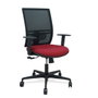 PIQUERAS Y CRESPO Chaise de bureau Yunquera Synchro Bordeaux