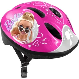 Stamp - Casque de vélo pour enfant STAMP - Licence Barbie - Taille ajustable avec molette head ring - Respirant - Rose