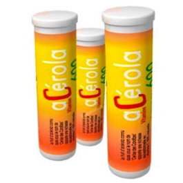 FENIOUX ACEROLA 600 - 3 tubes de 42 comprimés à mâcher