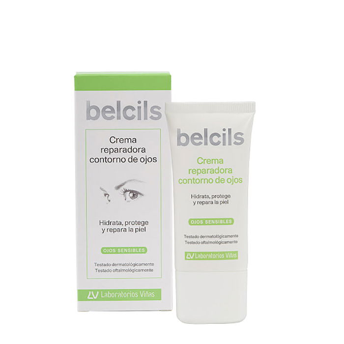 Belcils Crème Réparatrice Contour des Yeux Hydratante et Protectrice Acide Hyaluronique 30 ml