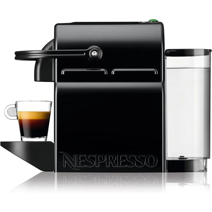Delonghi NESPRESSO Inissia EN 80B - Machine à café Nespresso avec 16 capsules incluses - 19 bars - Capacité 0,7L - Noir