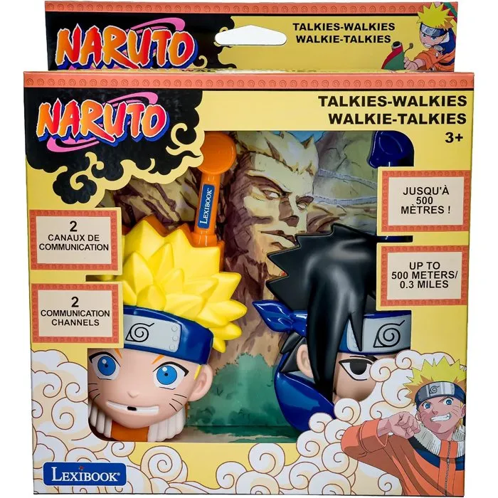 Lexibook Talkies-Walkies Naruto et Sasuke 500m Lexibook Talkies-Walkies Naruto et Sasuke 500m