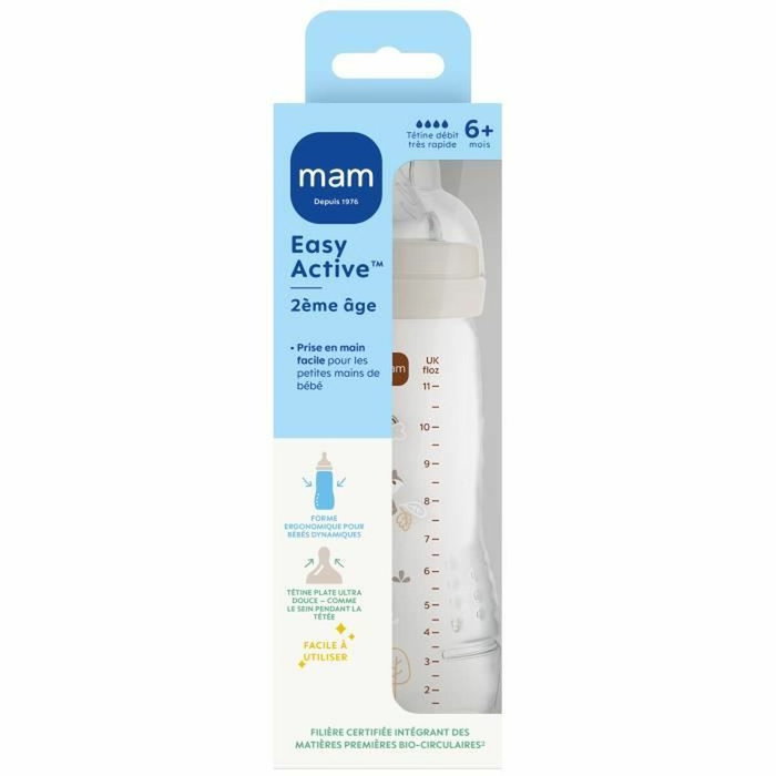 MAM Biberon Easy Active 330 ml Sable MAM Biberon Easy Active 330 ml Sable