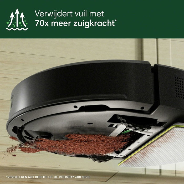 iRobot Roomba 105 Combo+Autoempty Dock - Robot Aspirateur Laveur 2en1 - Noir iRobot Roomba 105 Combo+Autoempty Dock - Robot Aspirateur Laveur 2en1 - Noir