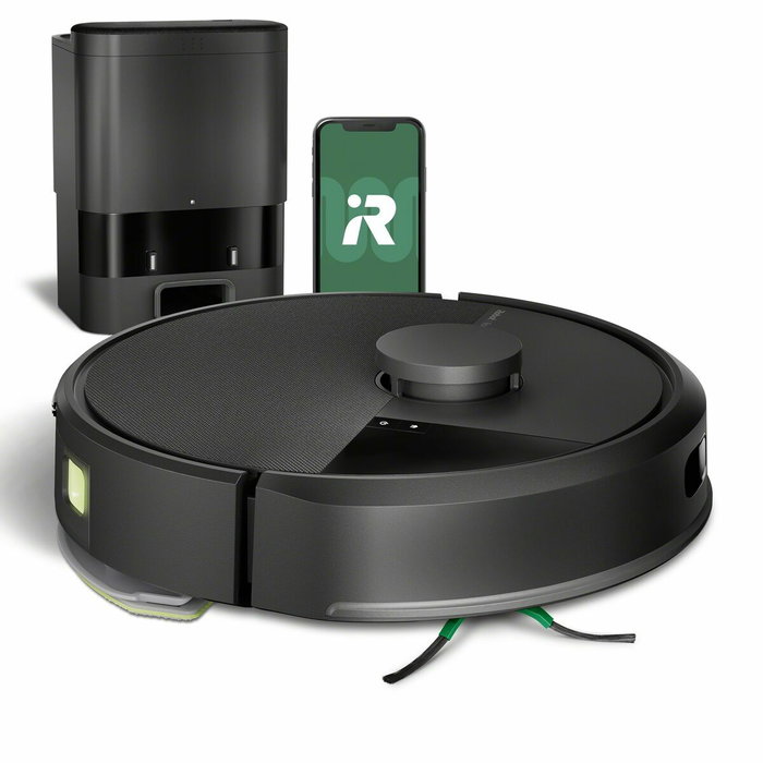 iRobot Roomba 105 Combo+Autoempty Dock - Robot Aspirateur Laveur 2en1 - Noir iRobot Roomba 105 Combo+Autoempty Dock - Robot Aspirateur Laveur 2en1 - Noir