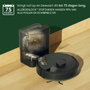 iRobot Roomba 105 Combo+Autoempty Dock - Robot Aspirateur Laveur 2en1 - Noir