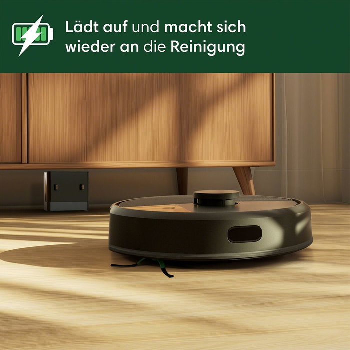 iRobot Roomba 105 Combo+Autoempty Dock - Robot Aspirateur Laveur 2en1 - Noir iRobot Roomba 105 Combo+Autoempty Dock - Robot Aspirateur Laveur 2en1 - Noir