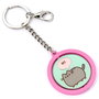 THE CARAT SHOP Porte-clés Pusheen Hello Goodbye Rotatif en Alliage de Zinc - Cadeau Anime