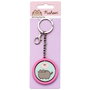 THE CARAT SHOP Porte-clés Pusheen Hello Goodbye Rotatif en Alliage de Zinc - Cadeau Anime