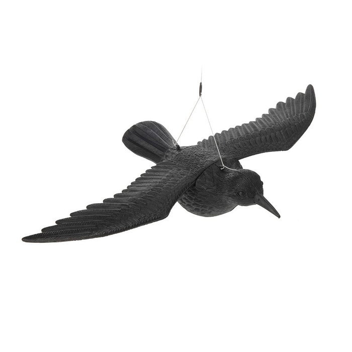 Edm Corbeau volant en plastique effraie oiseaux 58 cm noir Edm Corbeau volant en plastique effraie oiseaux 58 cm noir