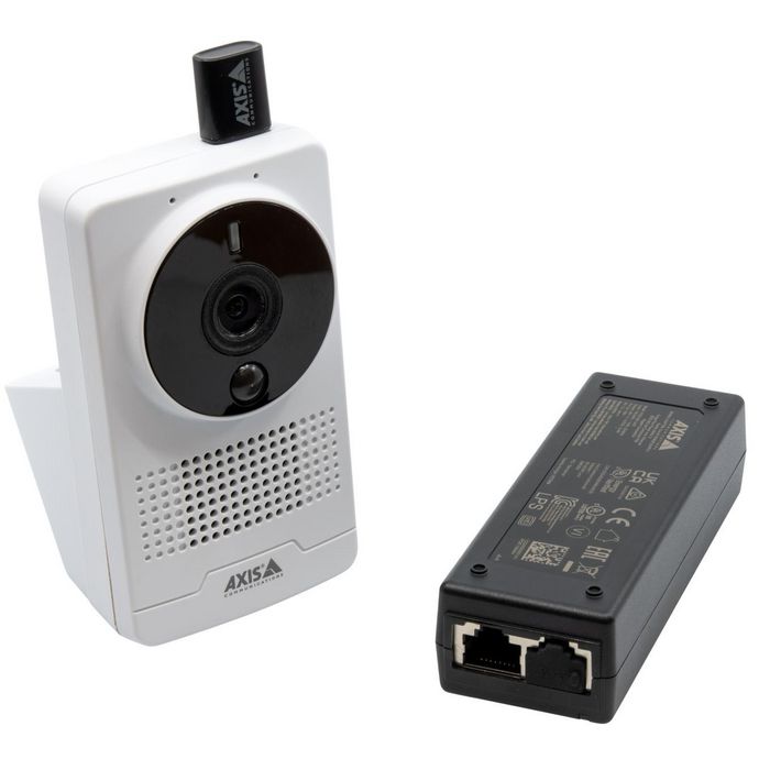 Axis TM1901 Kit sans fil pour caméra réseau avec injecteur PoE et adaptateur 802.11ac dual-band (2.4 GHz/5 GHz) compatible AXIS M1075-L