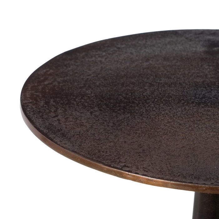 BigBuy Home Table d'appoint Cuivre Ronde BigBuy Home Table d'appoint Cuivre Ronde