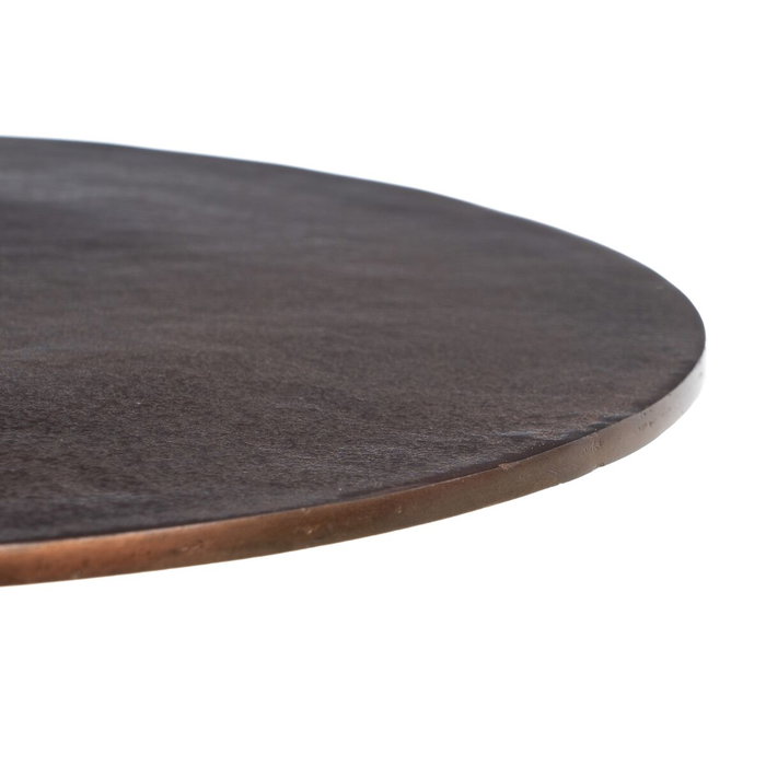 BigBuy Home Table d'appoint Cuivre Ronde BigBuy Home Table d'appoint Cuivre Ronde