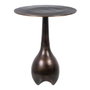 BigBuy Home Table d'appoint Cuivre Ronde