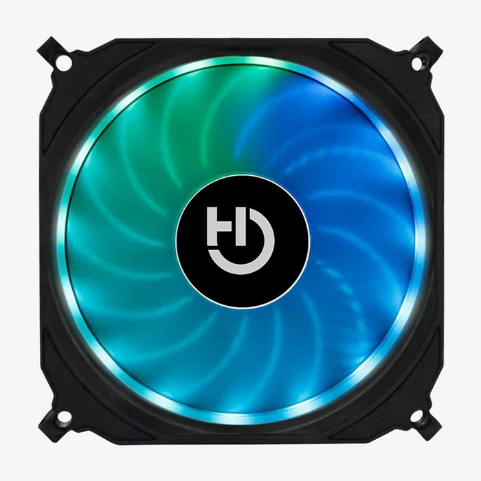 Hiditec N-10 ARGB Ventilateur Gaming 120mm - PWM, 53 CFM, 16 dBA, RGB Adressable Hiditec N-10 ARGB Ventilateur Gaming 120mm - PWM, 53 CFM, 16 dBA, RGB Adressable