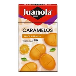 JUANOLA Caramelos Sabor Naranja 50 g