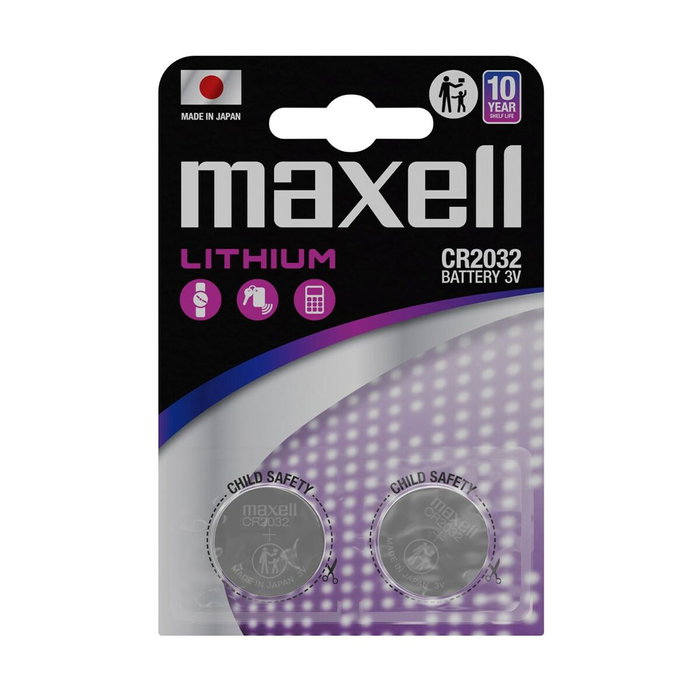 Batteries Maxell 12238500 3 V (2 Unités) Batteries Maxell 12238500 3 V (2 Unités)