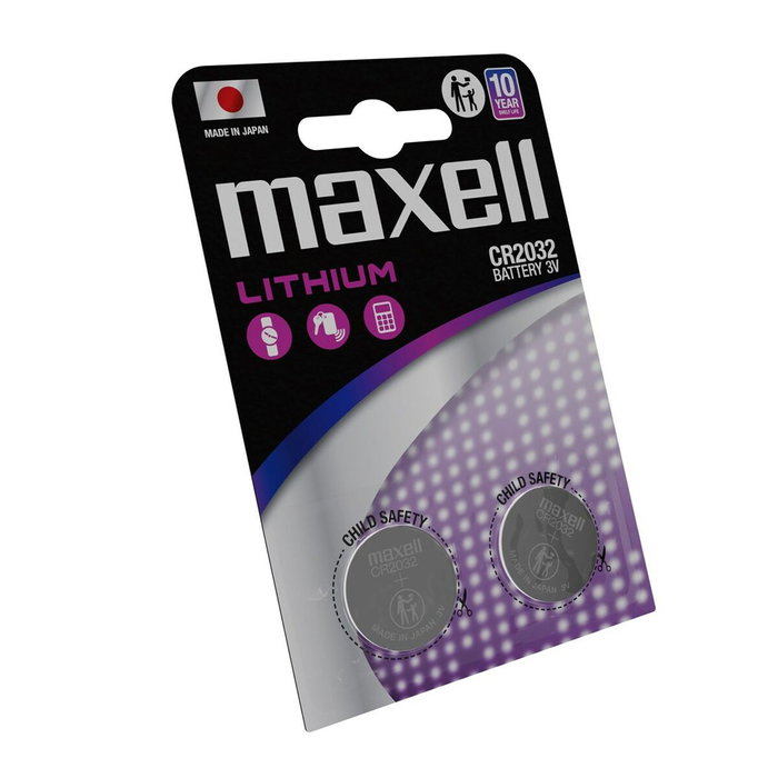 Batteries Maxell 12238500 3 V (2 Unités) Batteries Maxell 12238500 3 V (2 Unités)