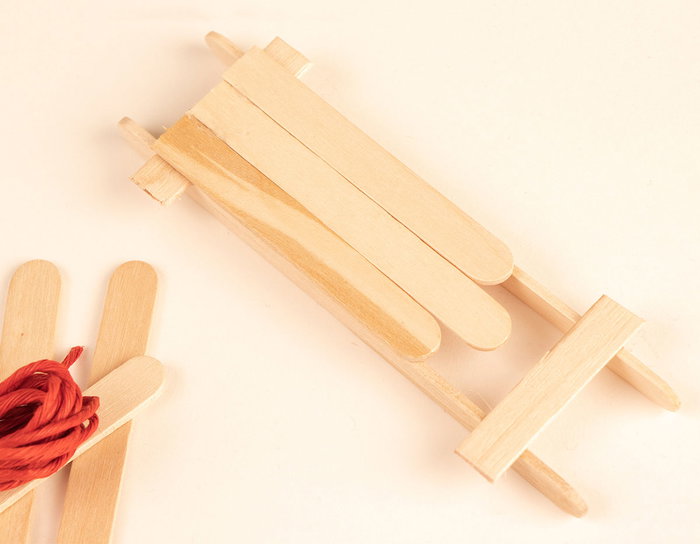 Innspiro Maxi pack scolaire de bâtonnets et bâtons en bois naturel avec sac, 1080 pièces