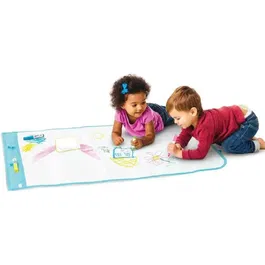 Crayola Mini Kids Color Pop! Tapis de dessin lavable pour enfants, 60 x 90 cm, 18 mois et plus, avec 4 feutres et chiffon, rangements intégrés