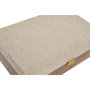 Boîte à bijoux Home ESPRIT Blanc Naturel Bois (2 Unités)