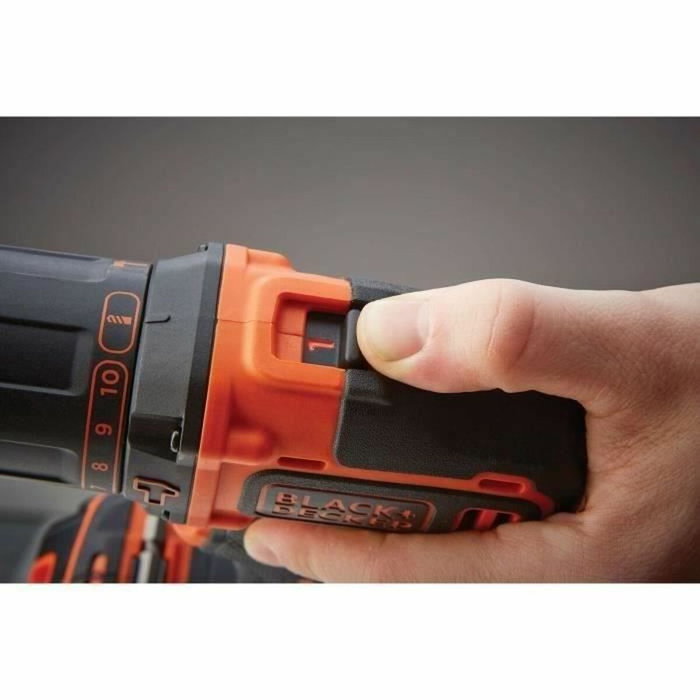Black + Decker BDCHD18C2TA-QW Perceuse-visseuse à percussion 18V