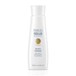 Shampooing Keratin Marlies Möller 200 ml - Soin réparateur et fortifiant pour cheveux