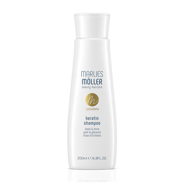 Shampooing Keratin Marlies Möller 200 ml - Soin réparateur et fortifiant pour cheveux Shampooing Keratin Marlies Möller 200 ml - Soin réparateur et fortifiant pour cheveux