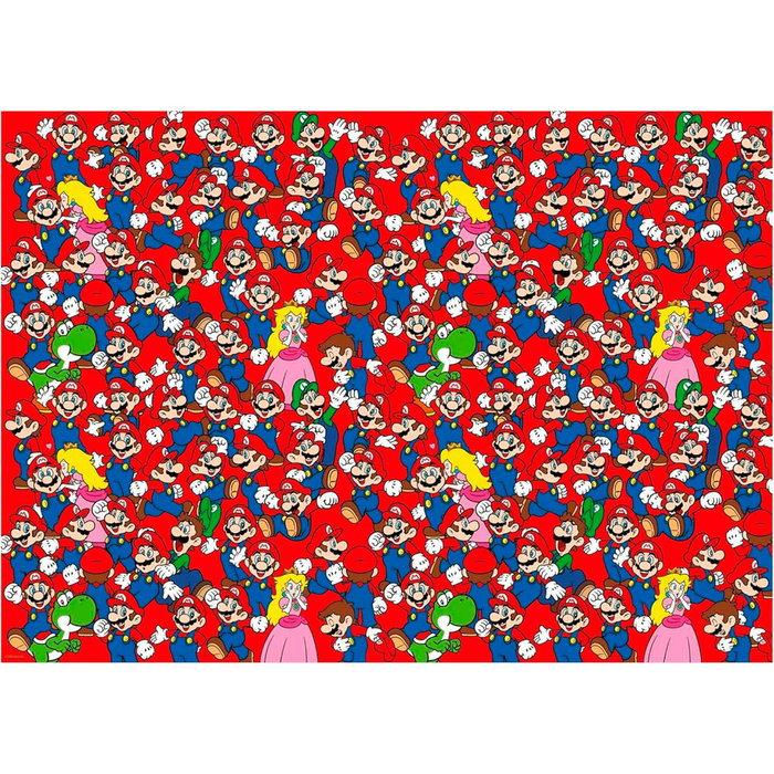 RAVENSBURGER - Puzzle Super Mario Bros 1000 pièces - 70 x 50 cm RAVENSBURGER - Puzzle Super Mario Bros 1000 pièces - 70 x 50 cm